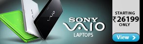 Sony Laptops Starting Rs.26199 Only