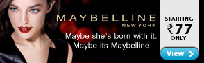 Maybelline Cosmetics Starting Rs 77 only