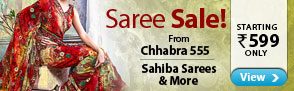 Saree Sale - Starting Rs. 599