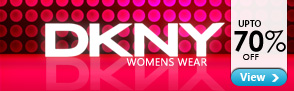Upto 70% off DKNY women?s wear