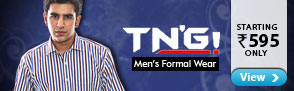TNG Men Formal Wear - Starting Rs. 595