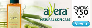 Avera skin care products starting at Rs.50 only