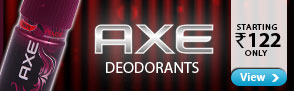 Axe Deodrants - Starting Rs. 122