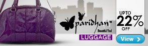 Upto 22% off on Paridhan Luggage Bags