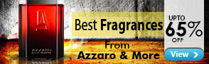 Upto 65% off fragrances from Azzaro & more