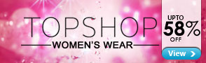 Upto 58% off Topshop Women?s Wear