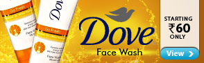 Dove Face Wash starting Rs.60 only