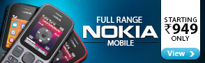 Nokia Mobiles starting Rs. 949