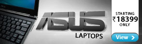 ASUS Laptops starting Rs.18399