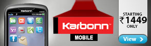 Karbonn Mobiles Starting Rs.1449