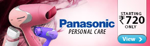 Panasonic personal care Starting Rs 720