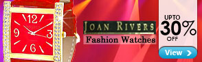 Upto 30% off Joan rivers watches