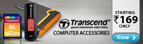 Transcend Computer accessories Starting Rs.169 Only