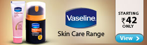 Vaseline skin range starting Rs 42