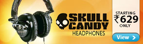 Skull Candy headphones starting Rs 629