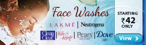 Popular Face Washes From Rs.42