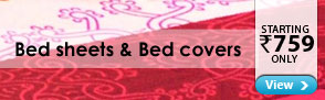 Bedsheets & covers from Rs.759
