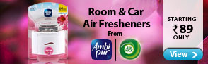 Car and Room Air Fresheners From Rs. 89