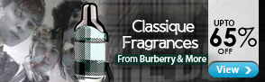 Upto 65% off on Fragrances from Burberry and more