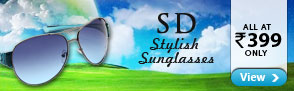 SD sunglasses all at Rs.399 only