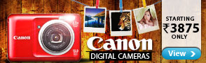 Canon digital cameras starting Rs 3875