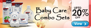 Upto 20% off baby care combo sets