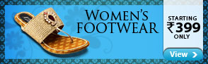 Women's footwear starting Rs 399