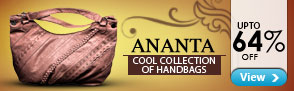 Upto 64% off Ananta Handbags