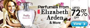 Upto 72% off perfumes from Elizabeth Arden & more