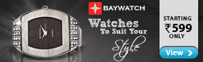 Watches from Baywatch starting Rs 599