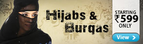 Hijabs & Burqas from Rs.599