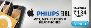 MP3 players starting Rs.134