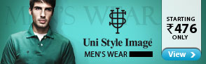 Mens Wear from USi starting Rs. 476 Only