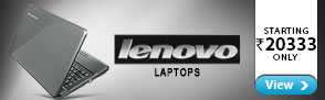 Lenovo Laptops from Rs.20333