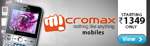 Micromax Mobile From Rs. 1349