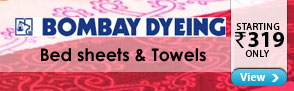 Bombay Dyeing Starting Rs.319