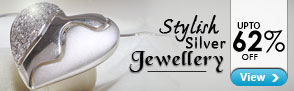 Upto 62% off Silver Jewellery