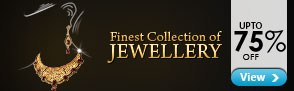 Upto 75% off finest jewellery