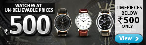 Watches within Rs 500 only