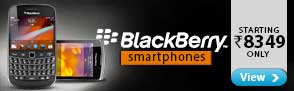 Blackberry Mobiles Starting Rs. 8349