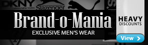 Heavy Discounts on Exclusive Men's Wear
