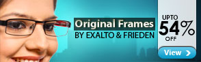 Upto 54% off Exalto & Frieden - Frames