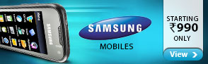 Samsung Mobiles starting Rs.990 only