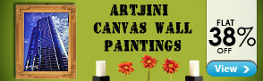 Flat 38% off Artjini - Canvas Paintings