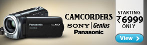 Camcorder Starting Rs. 6999