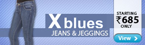 X-Blues jeans & Jeggings Starting Rs.685