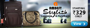 Ambest Luggage & Handbags - Starting Rs.329