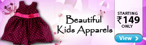 Beautiful Kids Apparel Starting Rs.149 only