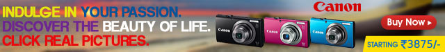 Canon Digicams Starting Rs3875