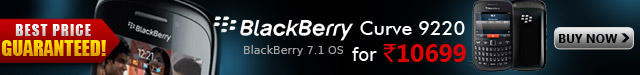 Blackberry Curve 9220 Rs 10699